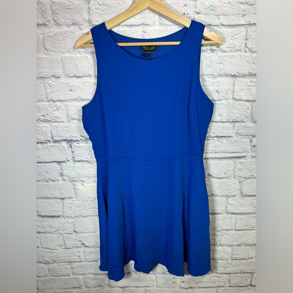 Rachel Zoe sleeveless dress royal blue women’s size 8 NWT